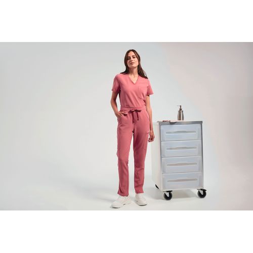 Pantalon cargo stretch femme - 7