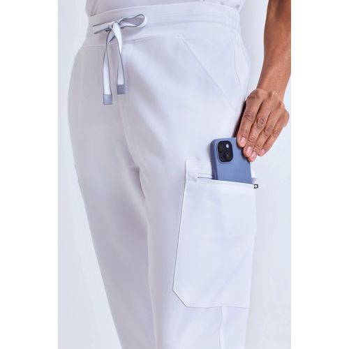 Pantalon cargo stretch femme - 3