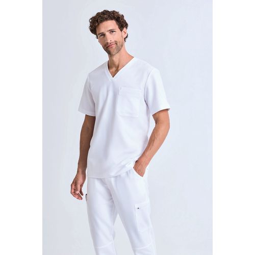 Tunique stretch manches courtes homme - 1