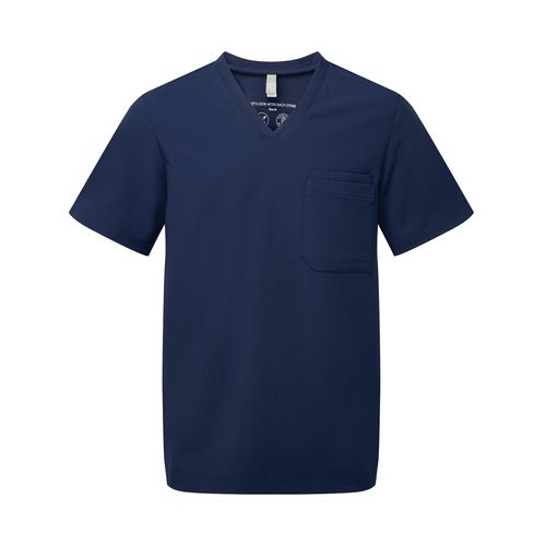 Tunique stretch manches courtes homme