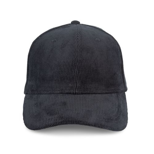 Casquette écoresponsable en velours côtelé 6 panneaux unisexe - 6