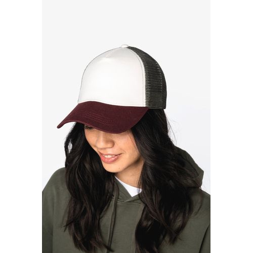 Casquette trucker écoresponsable 5 panneaux unisexe - 2