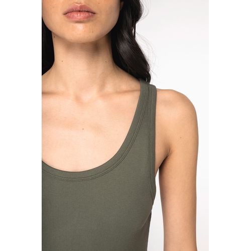 Débardeur écoresponsable côtelé femme - 5