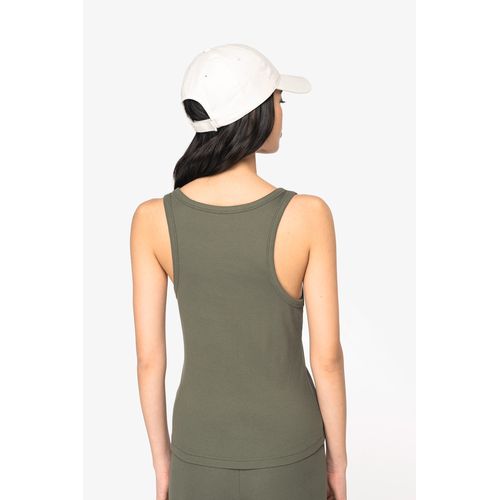 Débardeur écoresponsable côtelé femme - 4