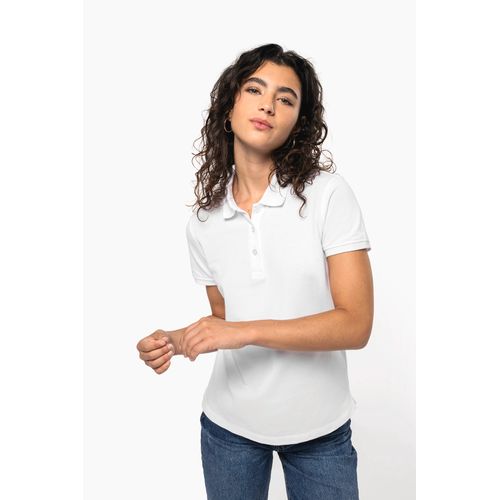 Polo piqué manches courtes femme - 3