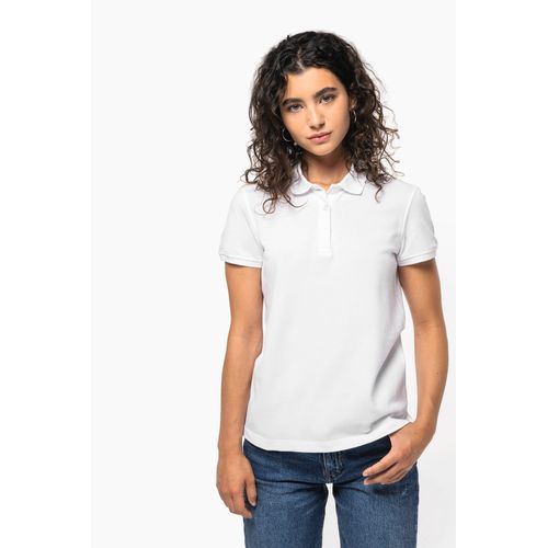 Polo piqué manches courtes femme - 1