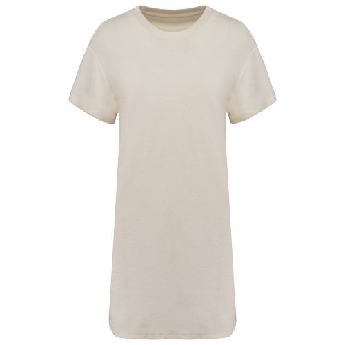 Robe t-shirt écoresponsable en éponge à épaules tombantes femme - 8