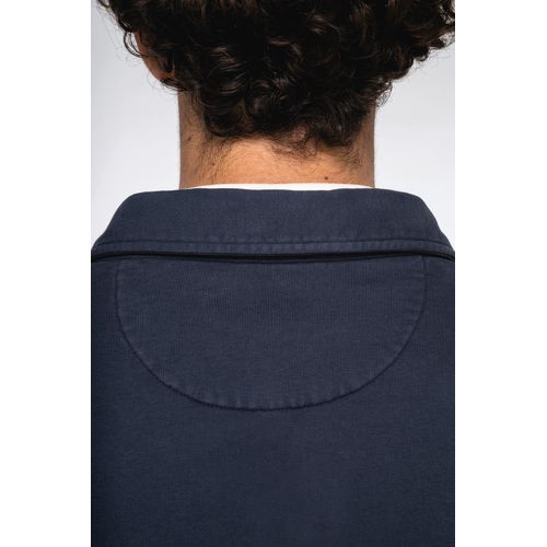 Surchemise écoresponsable délavée en molleton gratté homme - 4