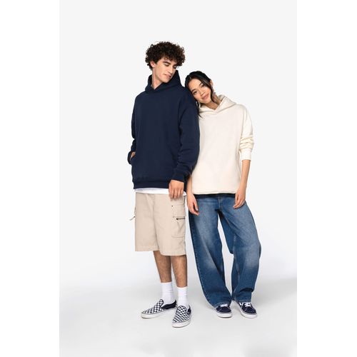 SUDADERA ECORRESPONSABLE CON CAPUCHA OVERSIZE UNISEX