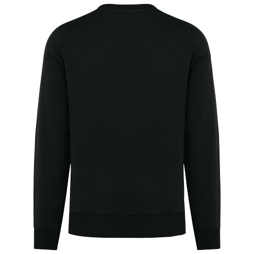 Sweat-shirt écoresponsable à col rond oversize unisexe - 11