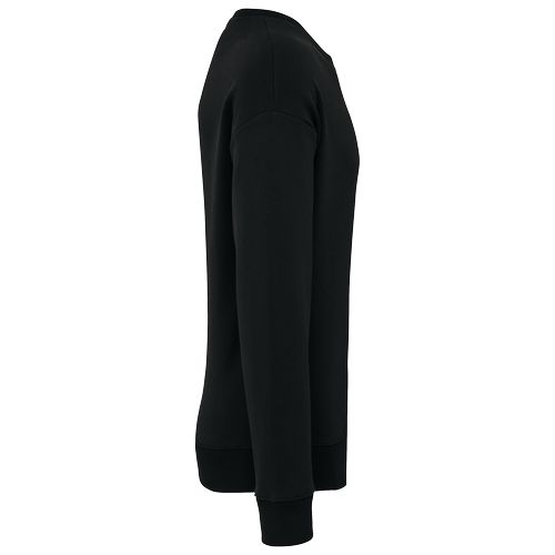 Sweat-shirt écoresponsable à col rond oversize unisexe - 11