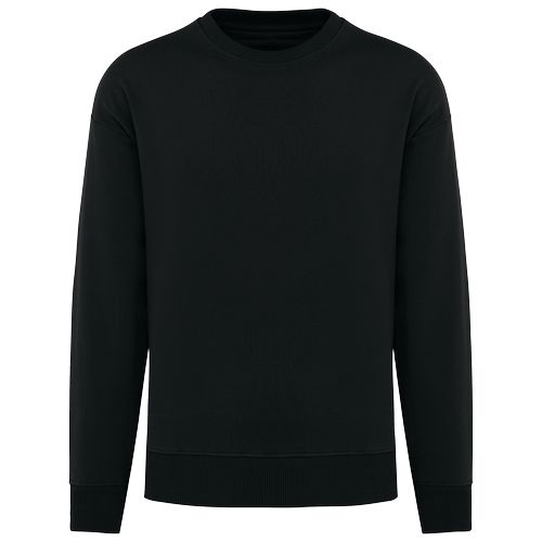 Sweat-shirt écoresponsable à col rond oversize unisexe - 10