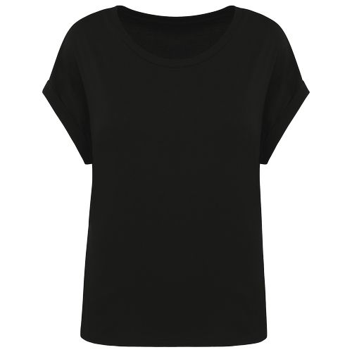 T-shirt écoresponsable manches à revers femme - 7