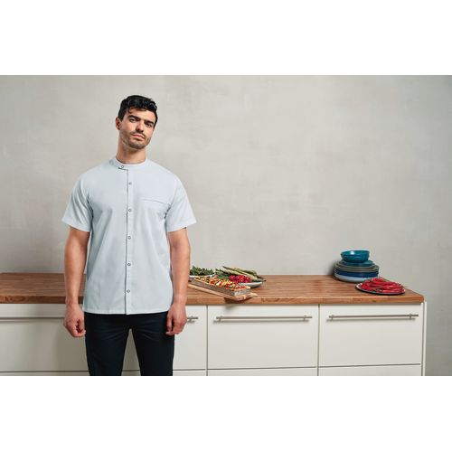 Veste chef cuisinier manches courtes - 2