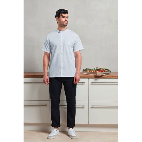 Veste chef cuisinier manches courtes personnalisée