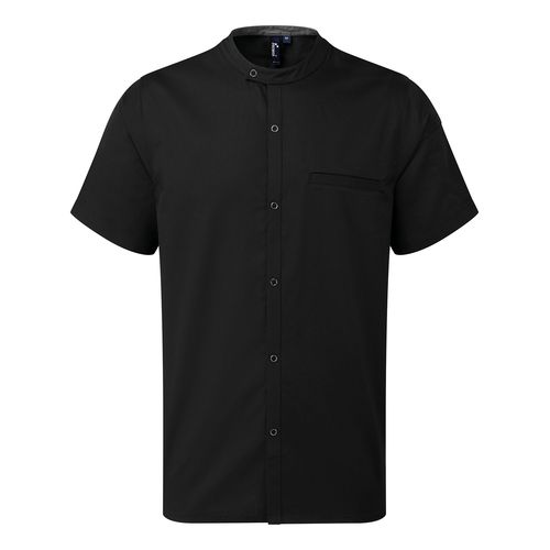Veste chef cuisinier manches courtes - 3