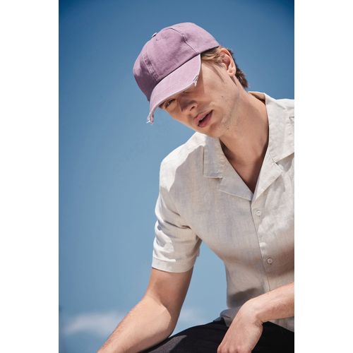 Casquette vintage effet déchiré - 6 panneaux thumbnail 10