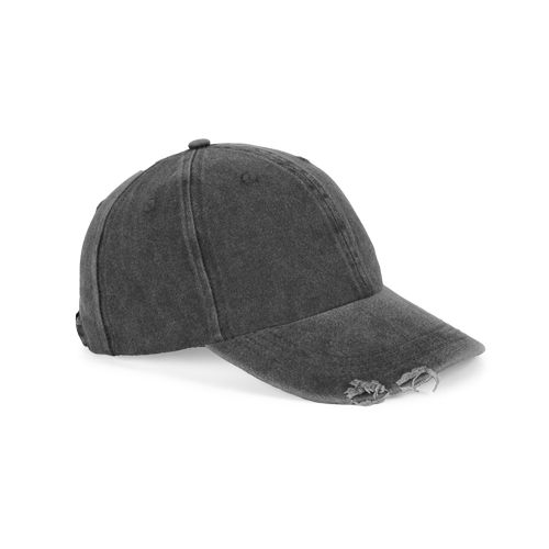 Casquette vintage effet déchiré - 6 panneaux - 14