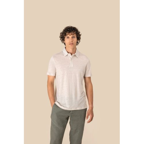 Polo en lin homme - 1