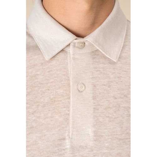 Polo en lin homme - 7