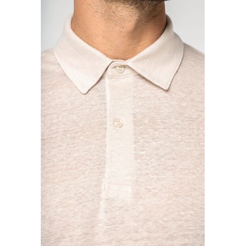 Polo en lin homme - 5