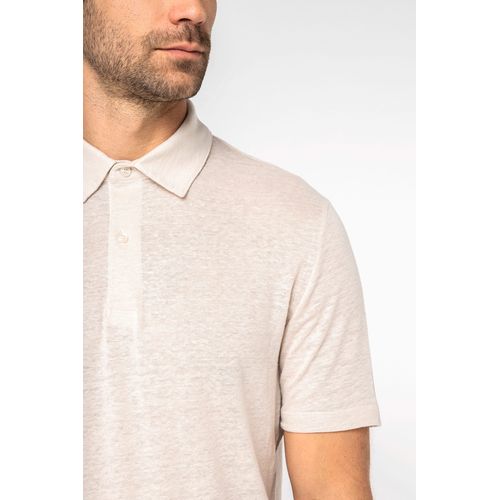 Polo en lin homme - 4