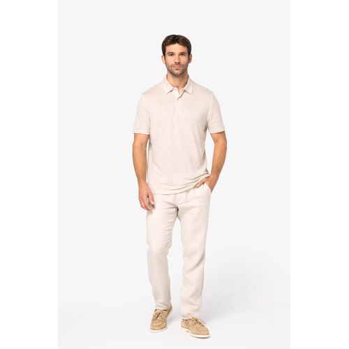 Polo en lin homme - 2