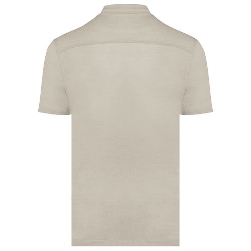 Chemise à manches courtes en lin homme - 9