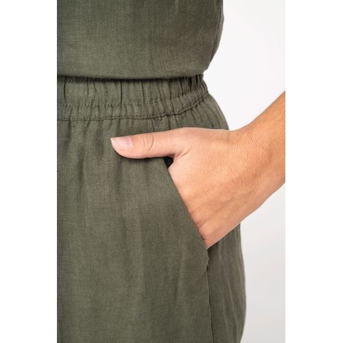Short en lin femme - 5