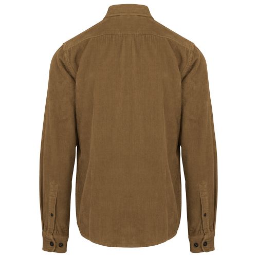 Surchemise écoresponsable délavée en velours côtelé homme - 8