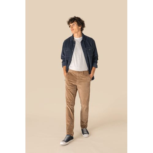 Pantalones ecorresponsable de pana hombre