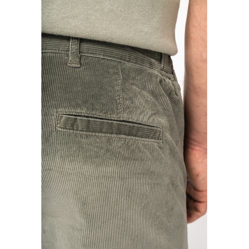 Pantalon écoresponsable en velours côtelé homme - 6