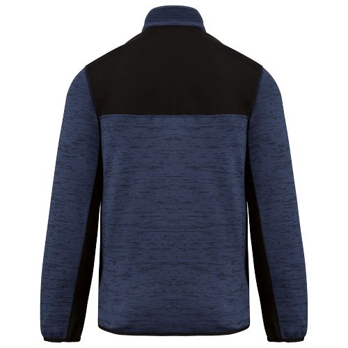 Veste recyclée en polytricot homme