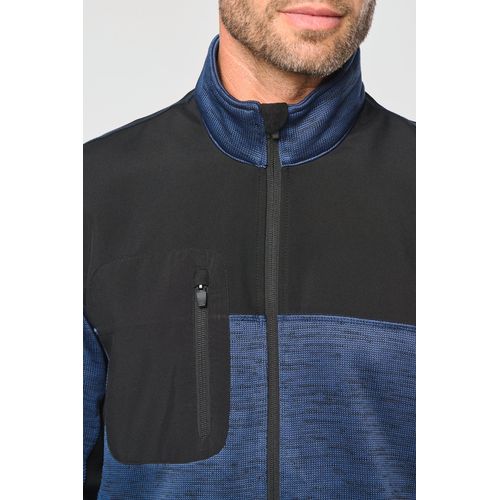 Veste recyclée en polytricot homme - 7