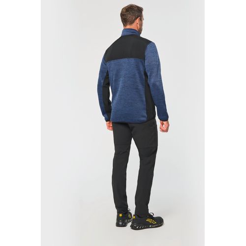 Veste recyclée en polytricot homme - 2