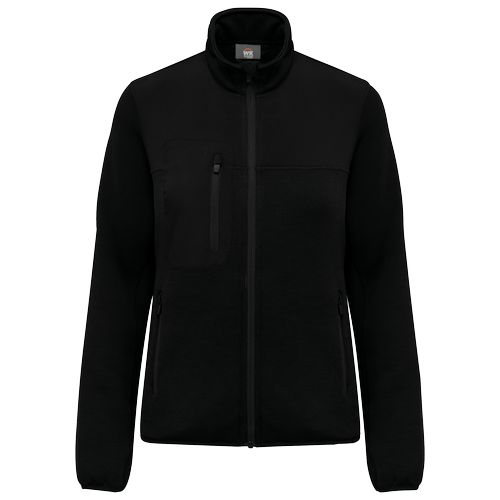 Veste recyclée en polytricot femme - 10