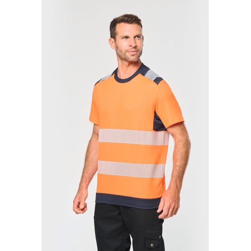 T-shirt de sécurité recyclé manches courtes unisexe - 2