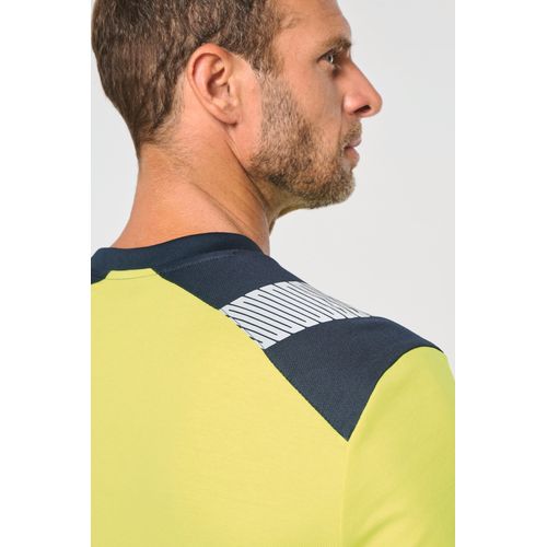 T-shirt de sécurité recyclé col rond manches longues unisexe thumbnail 8