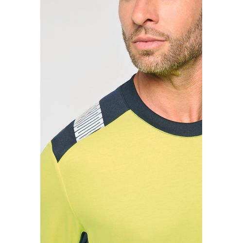 T-shirt de sécurité recyclé col rond manches longues unisexe thumbnail 9