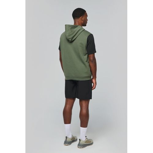 Sweat-shirt à capuche sans manches unisexe - 3