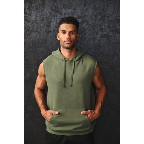 Sweat-shirt à capuche sans manches unisexe - 5