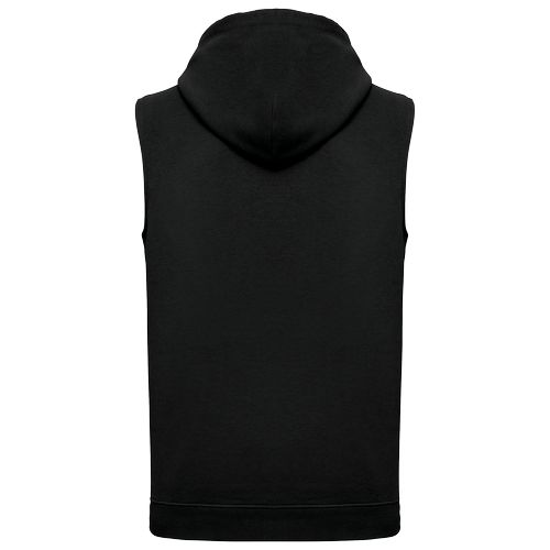 Sweat-shirt à capuche sans manches unisexe - 7