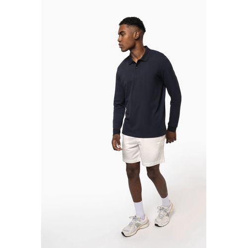 Polo piqué manches longues Bio180 homme thumbnail 11