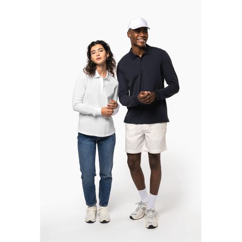 Polo piqué manches longues Bio180 homme - 9