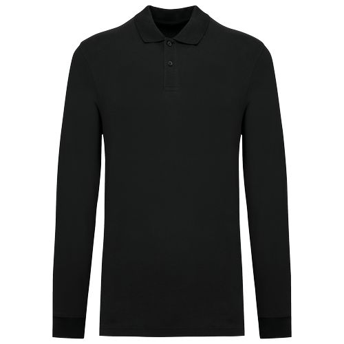 Polo piqué manches longues Bio180 homme thumbnail 12