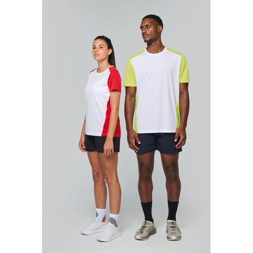 T-shirt de sport écoresponsable bicolore femme - 7