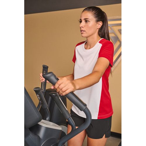 T-shirt de sport écoresponsable bicolore femme - 8