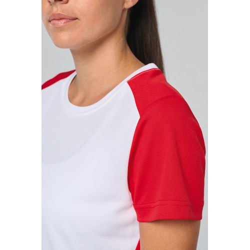T-shirt de sport écoresponsable bicolore femme - 5