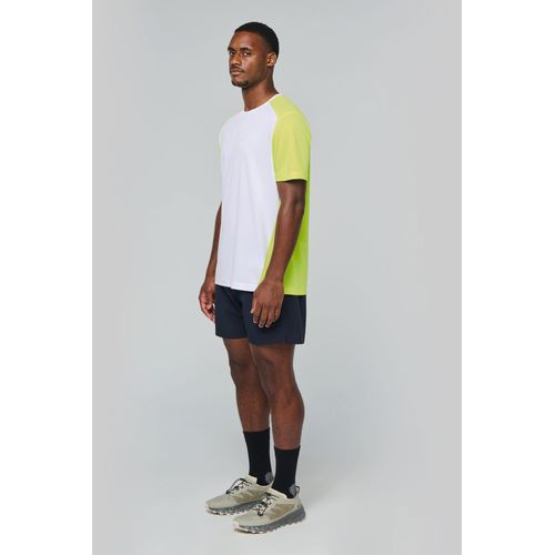 T-shirt de sport écoresponsable bicolore homme - 4