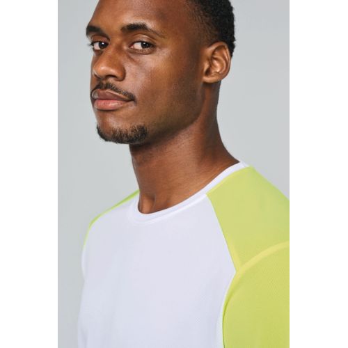T-shirt de sport écoresponsable bicolore homme - 5